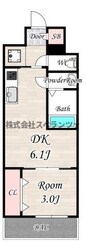 Dimora難波の物件間取画像